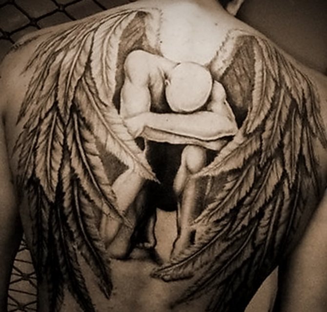 Tetovanie padlého anjela