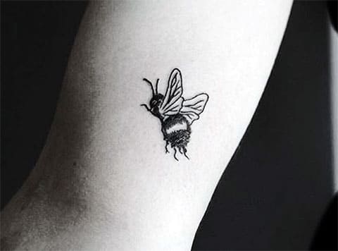 蜜蜂的纹身