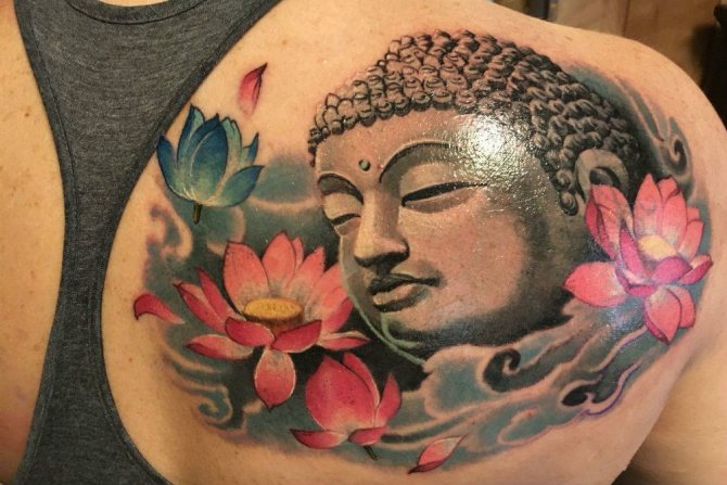 tatouage de bouddha
