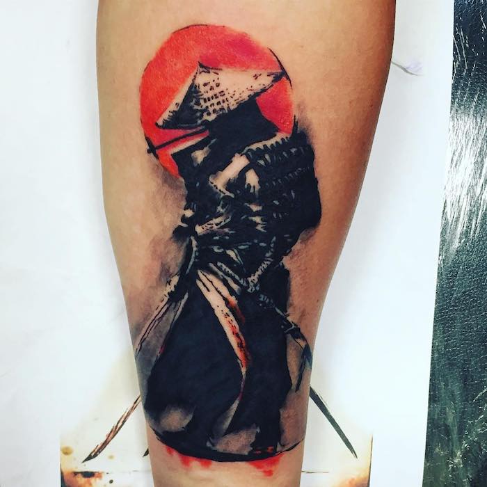 tatuaj samurai