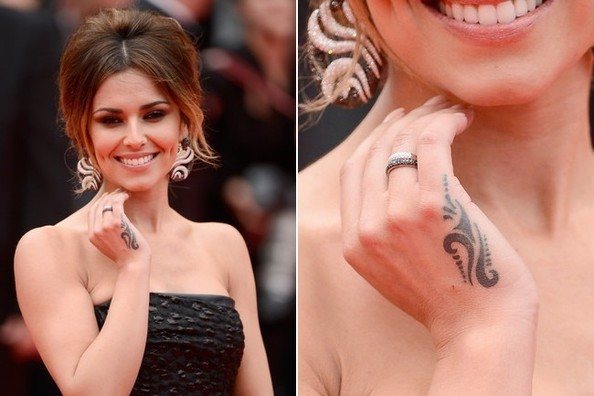 Cheryl Cole τατουάζ