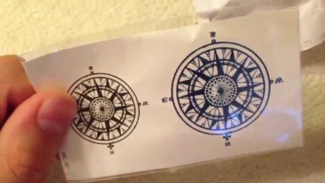 Viking Nordic Compass Tattoo: significato maschile e femminile, schizzi
