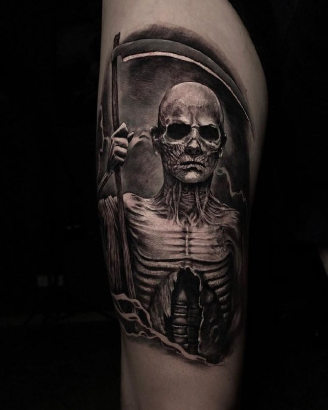 tatuaj de moarte