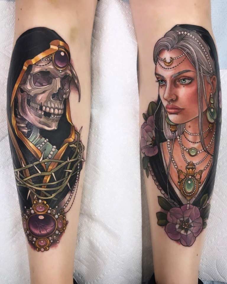 tatuagem da morte
