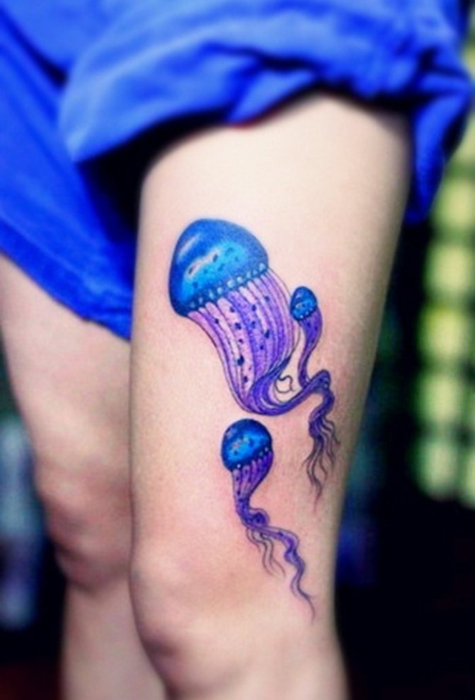 Tatuaj meduză
