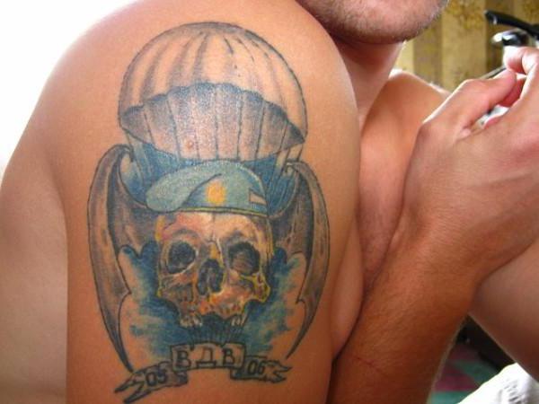 Ilmavoimien joukkojen tatuointi