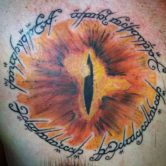 Lord of the Rings tatoeage