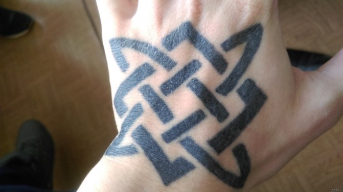 Estrela da Rússia tatuagem