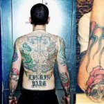 Татуировки на Честър Бенингтън