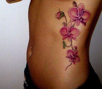 Татуировки за момичета цветя