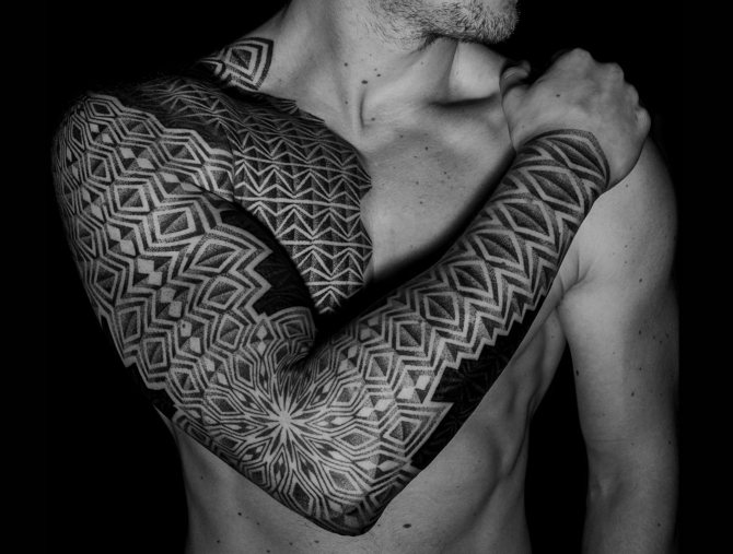 dotwork τατουάζ