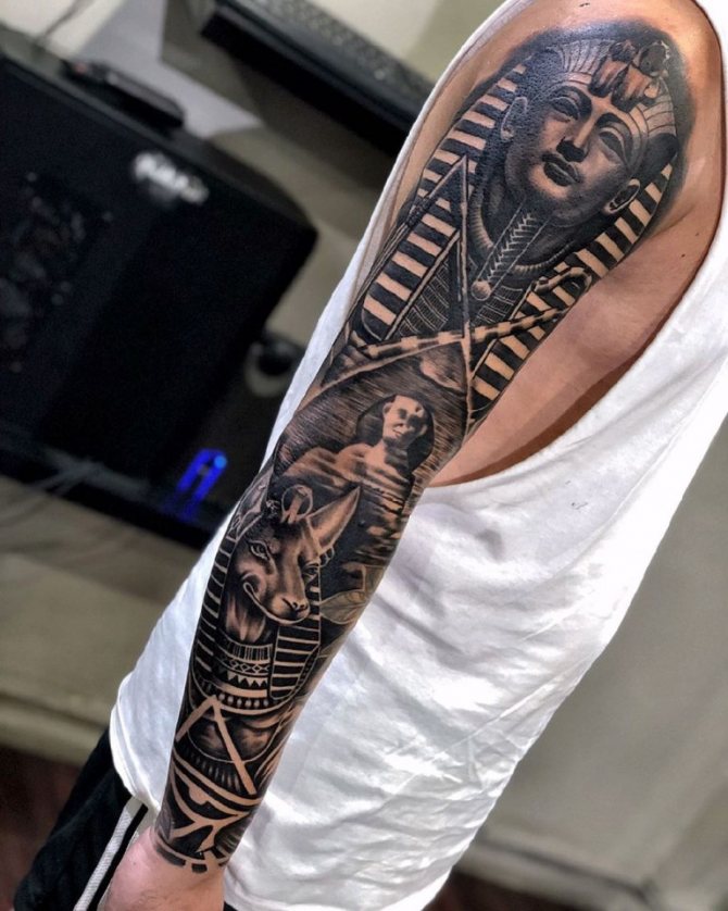 Татуировки на египетски богове