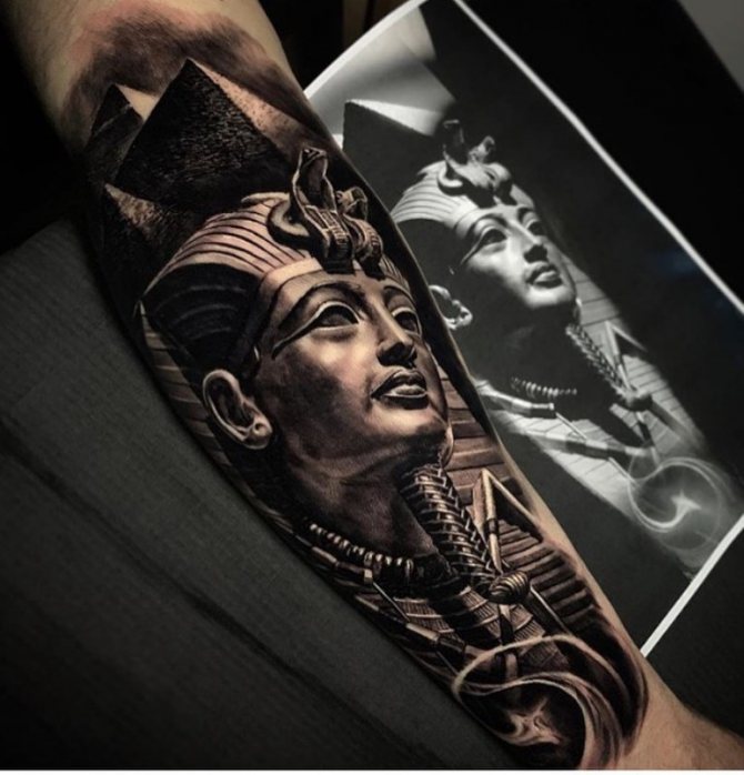 faraon tatuaje