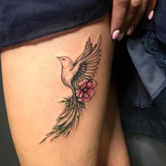 Τατουάζ στο πόδι