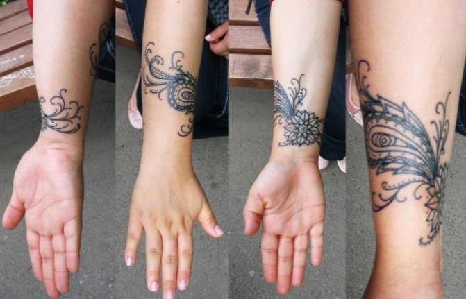 Mergaičių tatuiruotės ant rankos. Eskizai, raštai, užrašai su vertimu, reikšme. Tatuiruotės reikšmė