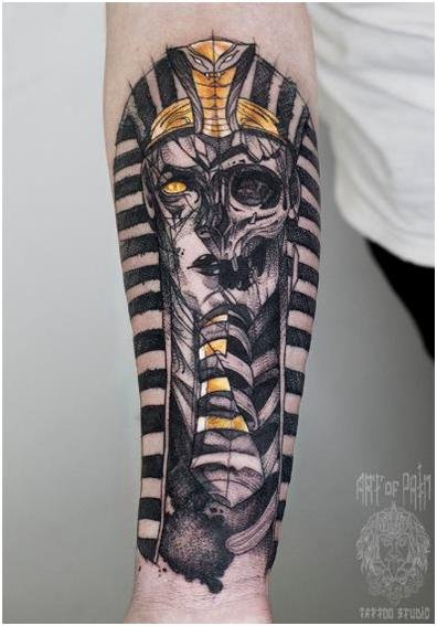 Tetovanie založené na starovekom egyptskom panteóne: význam a myšlienka