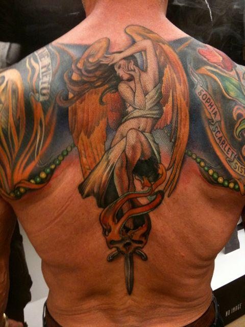Татуировки и значение на Силвестър Сталоун