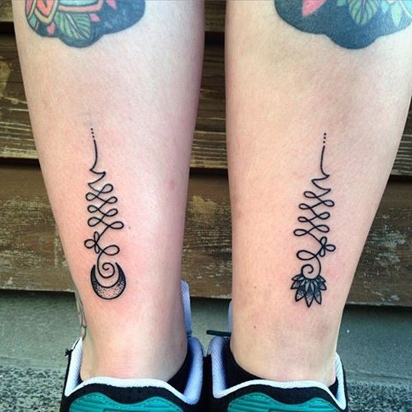 UNALOME tetoválások: jelentés, fotó és vázlatok nők számára