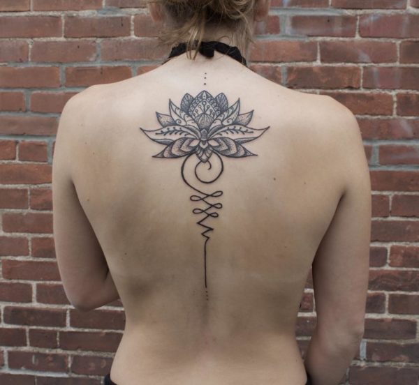 UNALOME tetoválások: Jelentése, fotók és minták nők számára