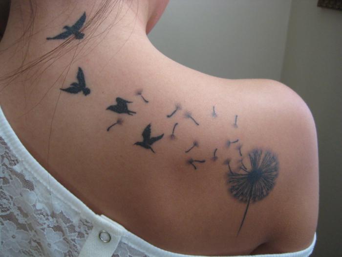 Татуировки във формата на цветя