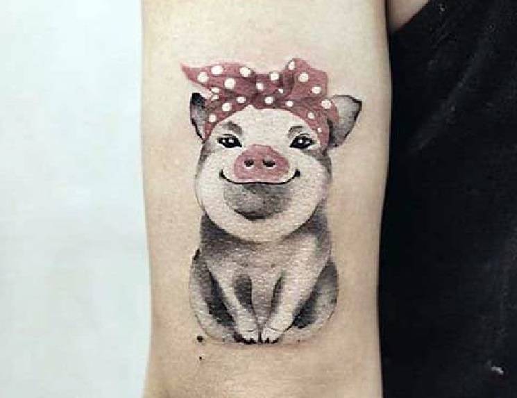 Татуировка на прасе