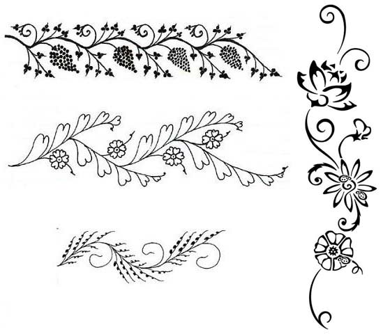 Mønster Stencils til tatovering