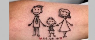 Затрогващи семейни татуировки