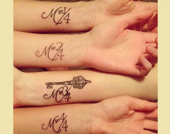 Aizkustinoši ģimenes tetovējumi