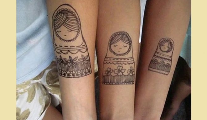 Συγκινητικά οικογενειακά τατουάζ