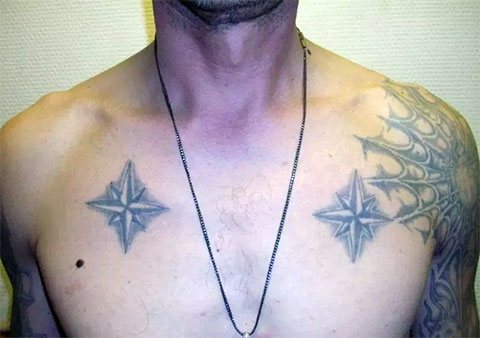 fængsels tatovering vind steg