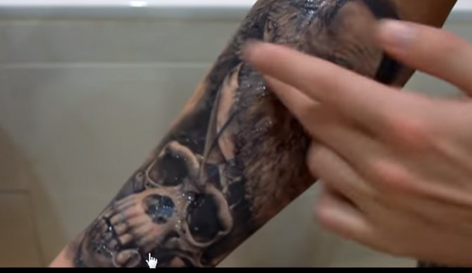 Tetoválás ápolása