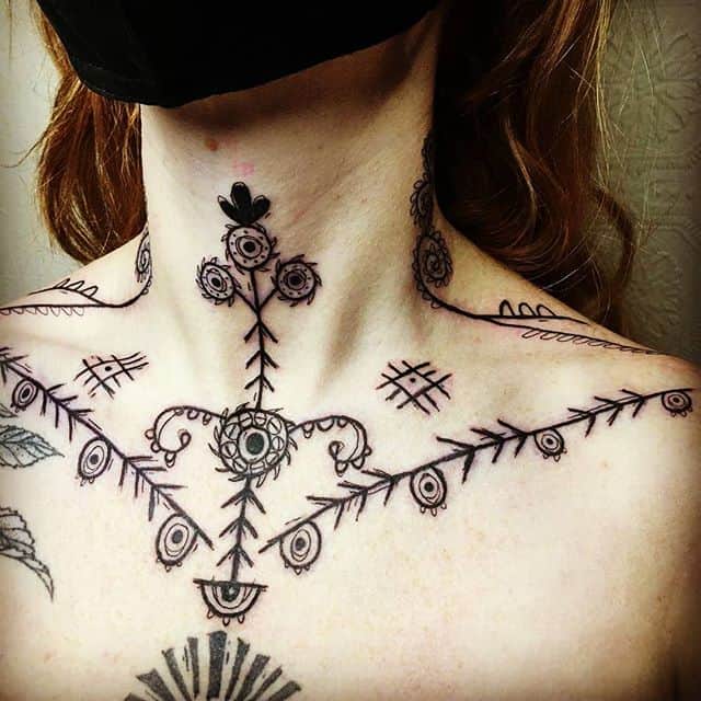 Ucraineană tatuaj ornament tatuaj