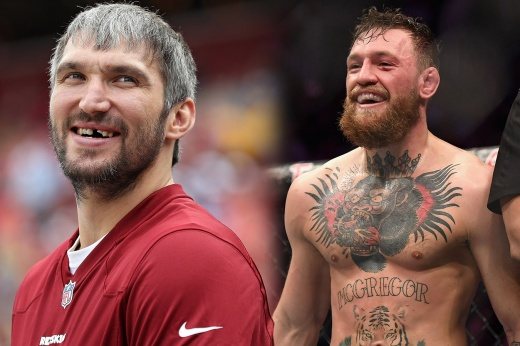 Zâmbetul lui Ovechkin și trunchiul lui McGregor: Ghicește sportivul după partea corpului său