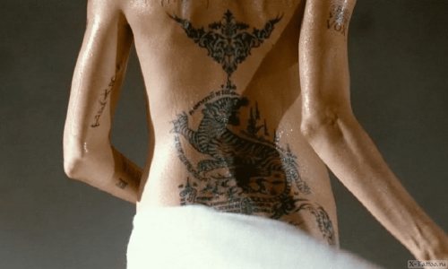 Вдъхновение: Татуировка на Анджелина Джоли