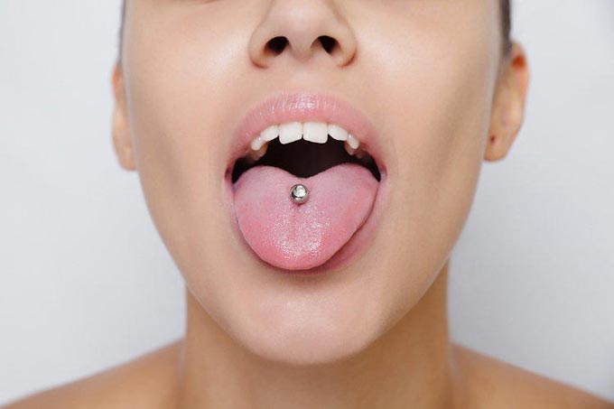 舌ピアスの種類