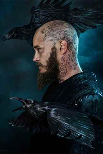 Viking și corbi