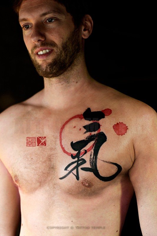 Caratteri giapponesi tatuaggio