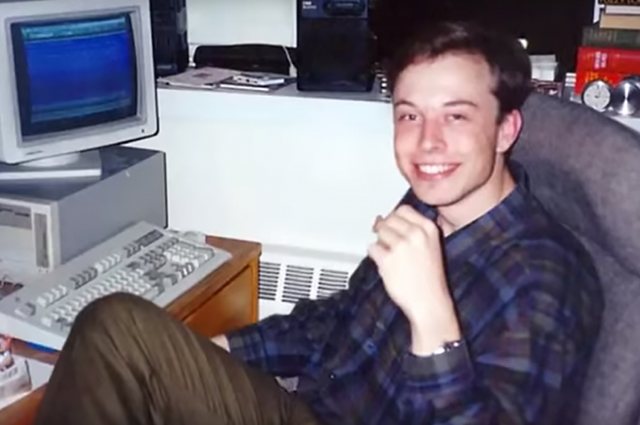 mladý Ilon Musk