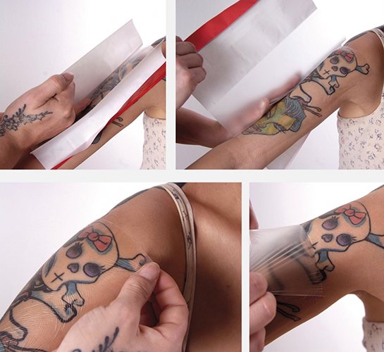 O filme de cura para tatuagens. Instrução de como usar, o que comprar, cuidados de tatuagem