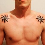 Žvaigždės tatuiruotės ant pečių reikšmė width=340