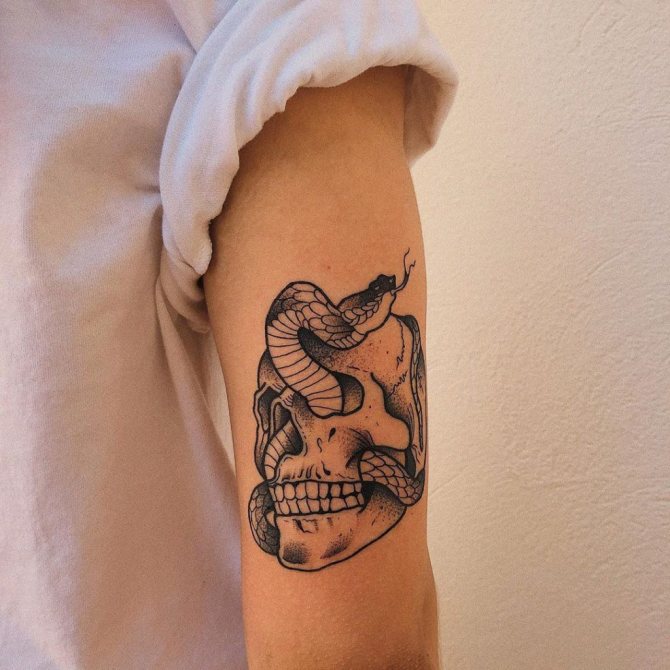 significado de tatuagem de cobra