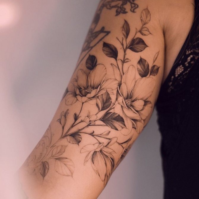 Betekenis van een tatoeage van een magnolia