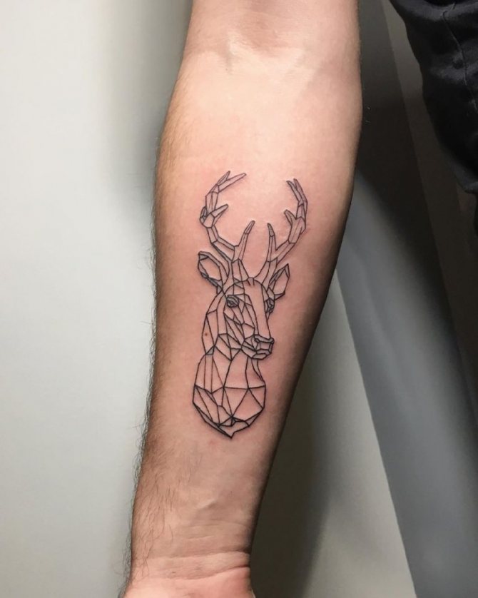 tatuiruotės reikšmė elnias
