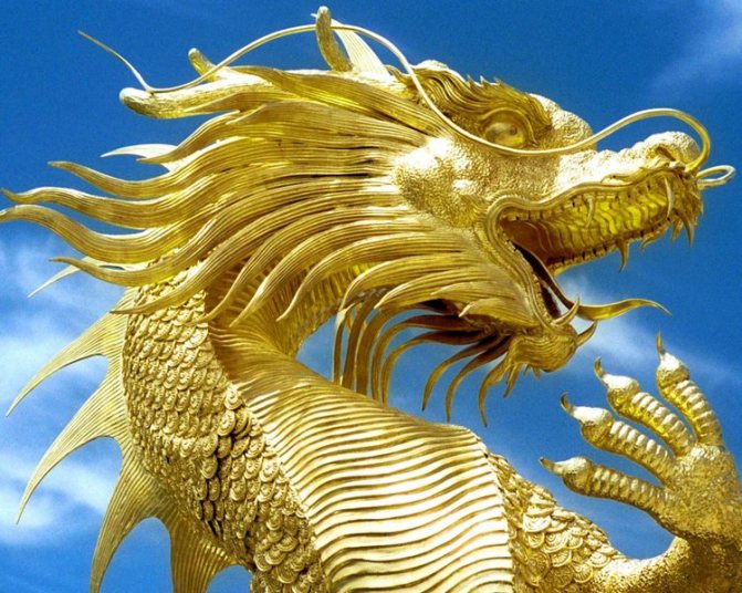 O dragão de ouro